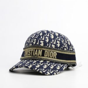 Dior Oblique Navy Cap