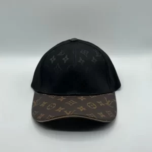 LOUIS VUITTON Brown Black Cap