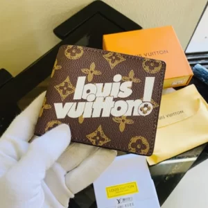 LV Leather Wallet