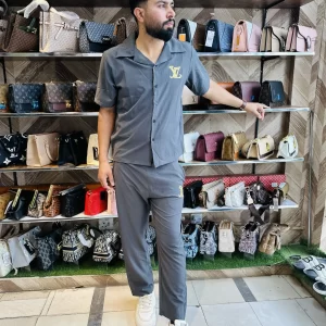 Louis Vuitton Grey Track Suit